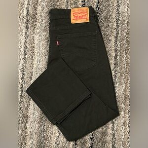 Levi's Men's 514 Straight Stretch Low Rise Jeans 32x31 Dark Green NWOT